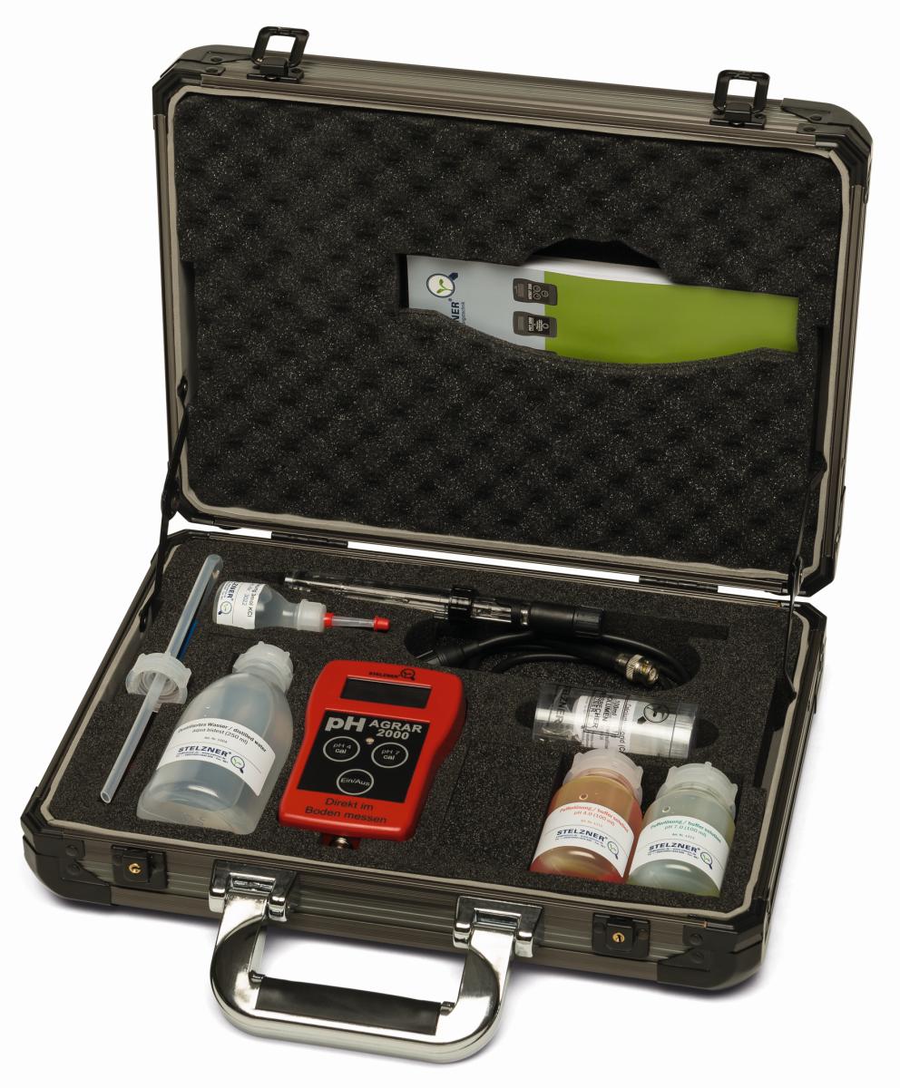 Boden-pH-Meter-Koffer, Mit Spez. Glaselektrode, Kpl. Im Koffer ...